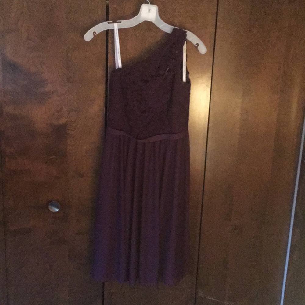 Gorgeous plum dress!